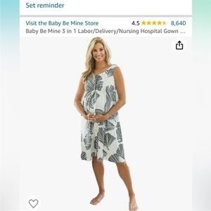 Labor and delivery gown
